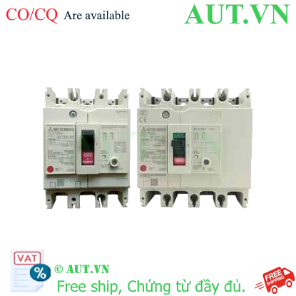Ảnh của CB chống giật Mitsubishi NV125-SV 4P 80A 30mA CE