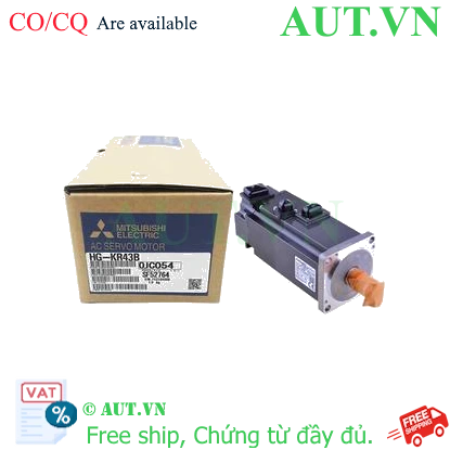 Ảnh của Servo Mitsubishi HG-KR43B 400W Có Phanh - Encoder 22-bit, Chuẩn IP65, Chính Hãng AUT VN
