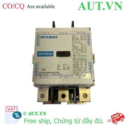 Ảnh của Contactor Mitsubishi SD-N220 DC24V 2a2b