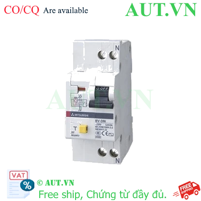 Ảnh của CB chống giật Mitsubishi BV-DN 1PN 6A 300mA 4.5kA
