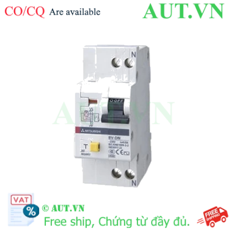 Ảnh của CB chống giật Mitsubishi BV-DN 1PN 6A 300mA 4.5kA