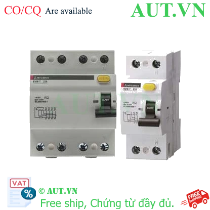 Ảnh của CB chống giật Mitsubishi BVW-T 2P 40A 300mA