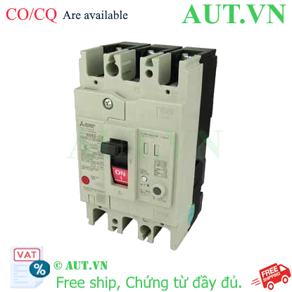 Ảnh của CB chống giật Mitsubishi NV63-CV 3P 5A 5kA 30mA
