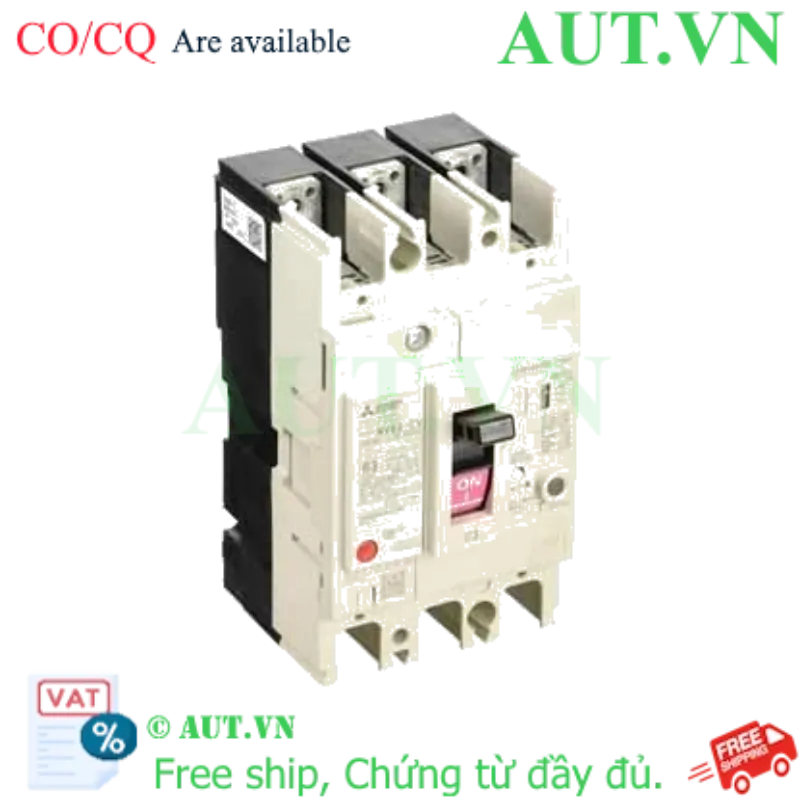 Ảnh của CB chống giật Mitsubishi NV63-CV 3P 63A 5kA 1.2.500mA