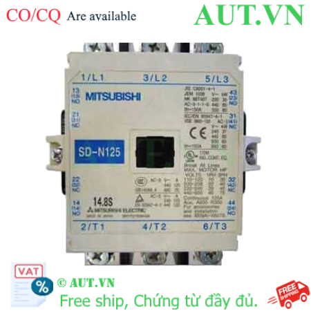 Ảnh của Contactor Mitsubishi SD-N125 DC110V 2a2b