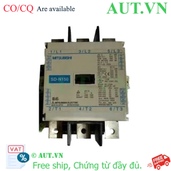 Ảnh của Contactor Mitsubishi SD-N150 DC125V 2a2b