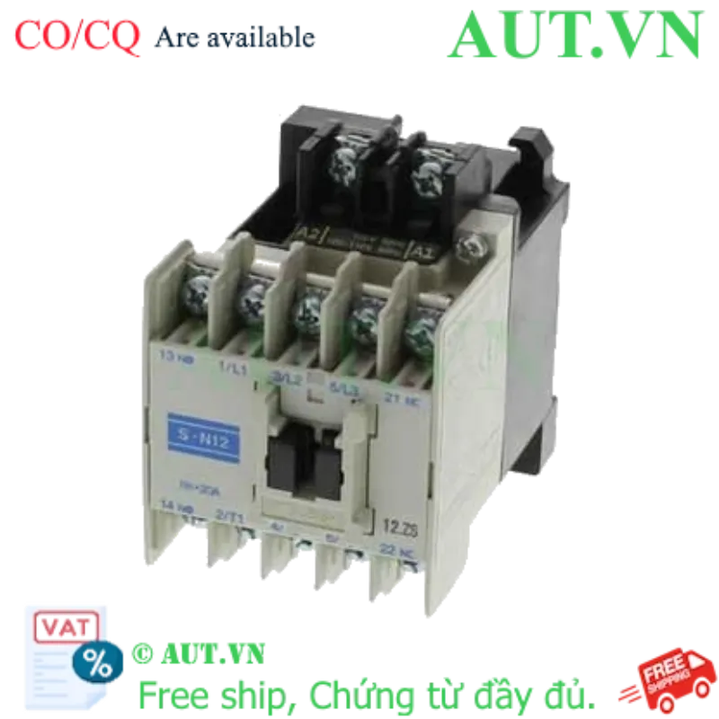 Ảnh của Contactor Mitsubishi S-N12 AC220V 2a