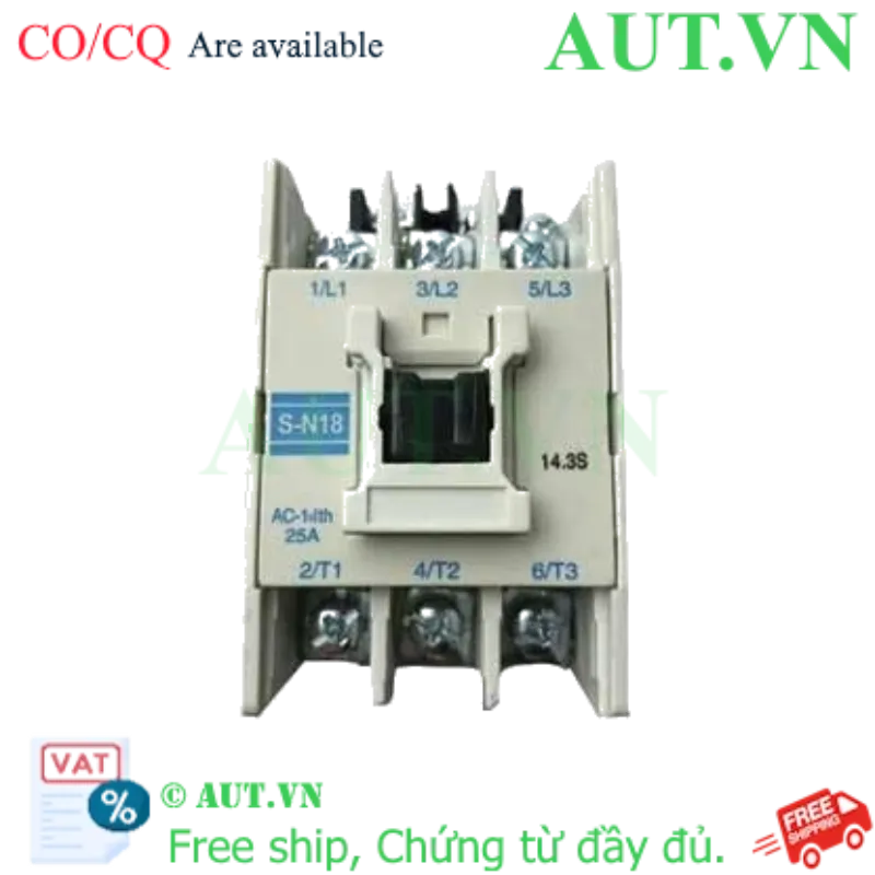 Ảnh của Contactor Mitsubishi S-N18 AC380V