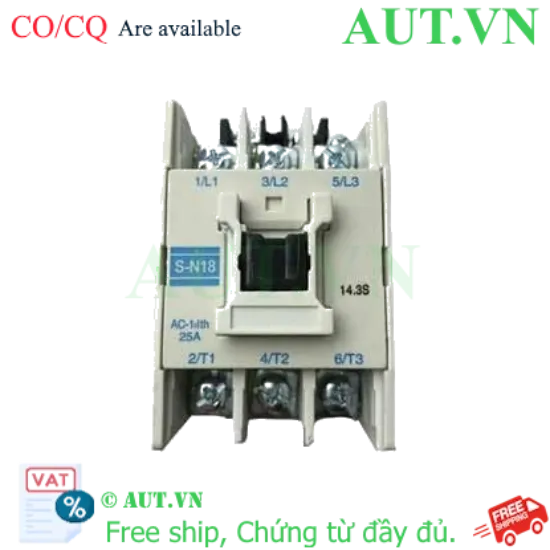 Ảnh của Contactor Mitsubishi S-N18 AC48V