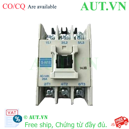Ảnh của Contactor Mitsubishi S-N18 AC500V