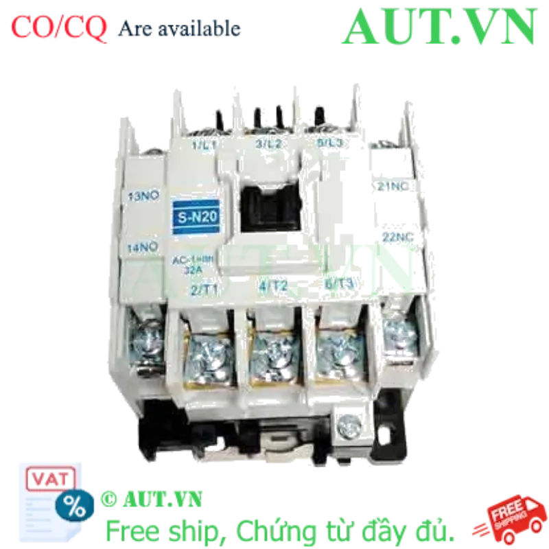 Ảnh của Contactor Mitsubishi S-N20 AC230V 2a