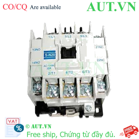 Ảnh của Contactor Mitsubishi S-N20 AC380V 2a