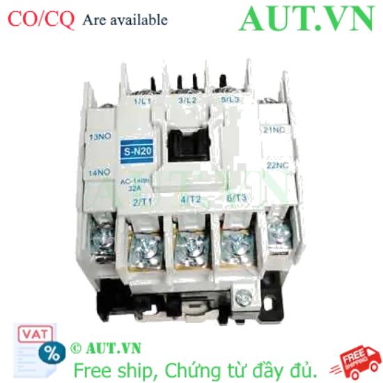 Ảnh của Contactor Mitsubishi S-N20 AC500V 2a