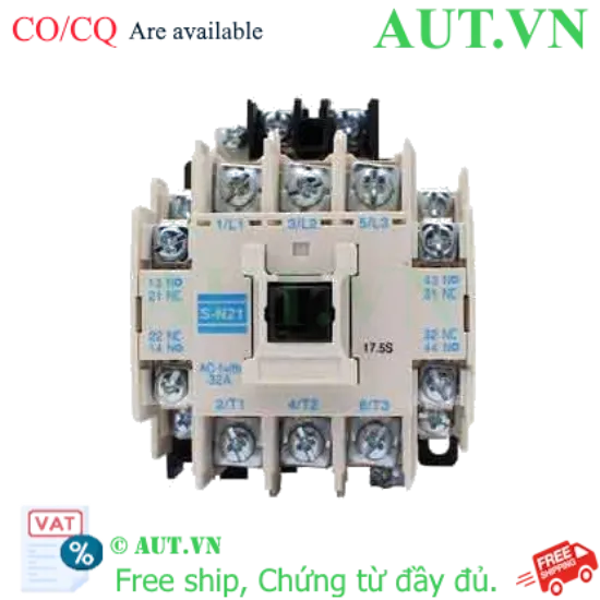 Ảnh của Contactor Mitsubishi S-N21 AC400V 2a2b