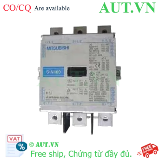 Ảnh của Contactor Mitsubishi S-N400 AC300V 2a2b