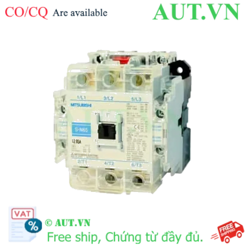Ảnh của Contactor Mitsubishi S-N65CX AC200V 2a2b