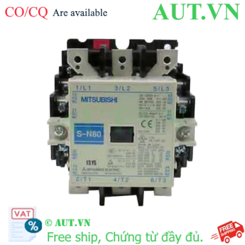 Ảnh của Contactor Mitsubishi S-N80 AC300V 2a2b
