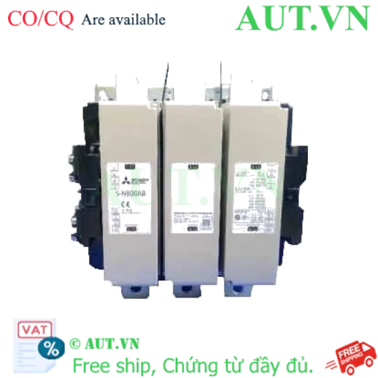 Ảnh của Contactor Mitsubishi S-N800AB A200V 2A2B