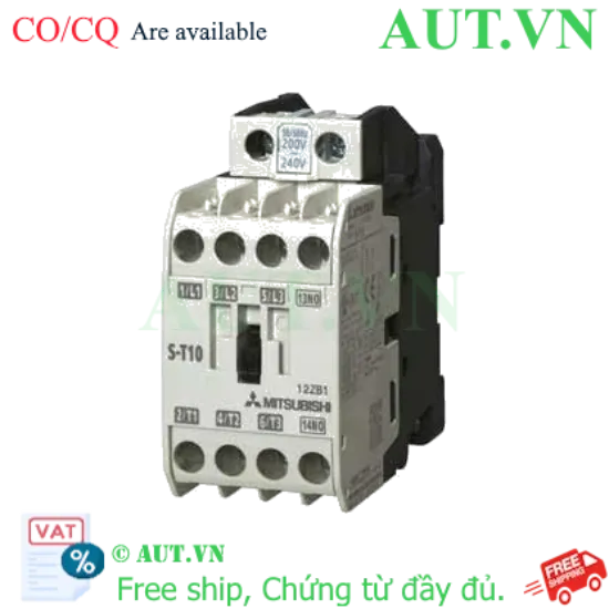 Ảnh của Contactor Mitsubishi S-T10 AC500V 1a