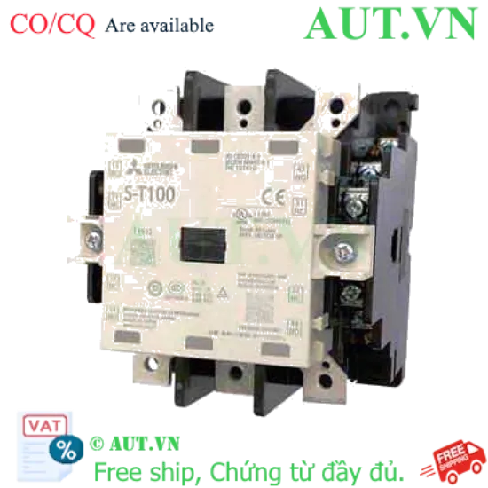 Ảnh của Contactor Mitsubishi S-T100 AC500V 2a2b