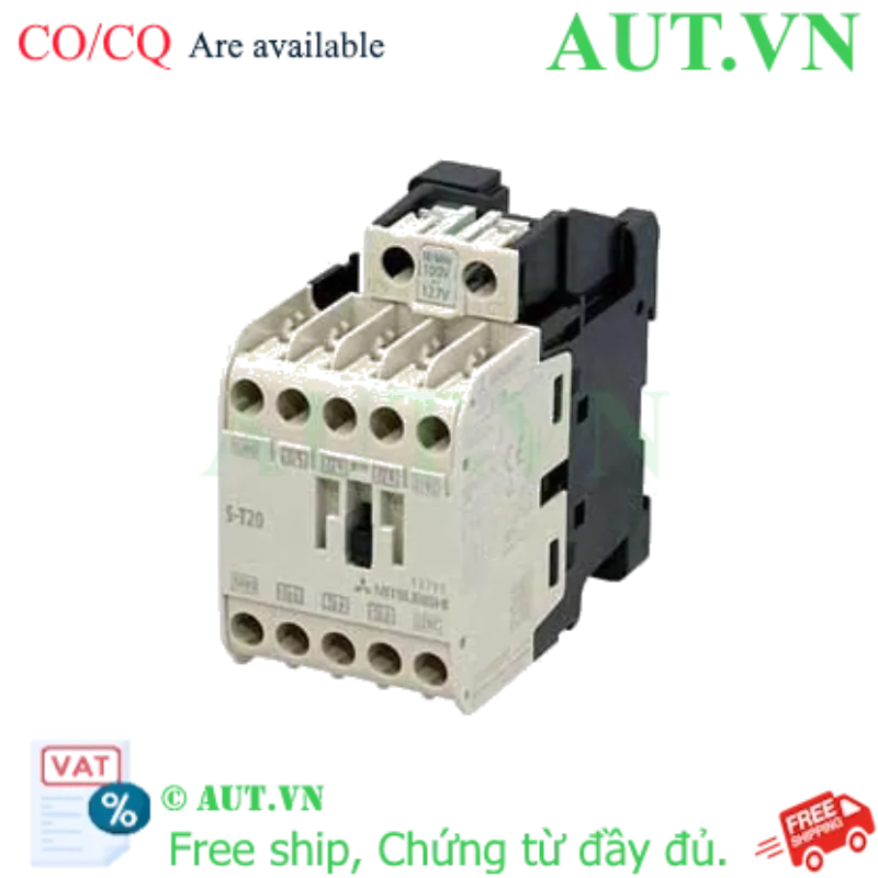 Ảnh của Contactor Mitsubishi S-T20 AC500V 2a