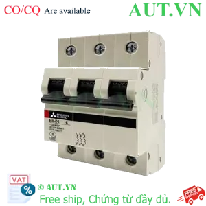 Ảnh của MCB Mitsubishi BH-D6 3P 0.5A 6kA C N