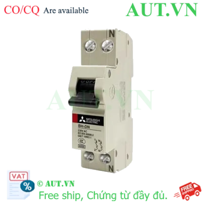 Ảnh của MCB Mitsubishi BH-DN 1PN 6A C