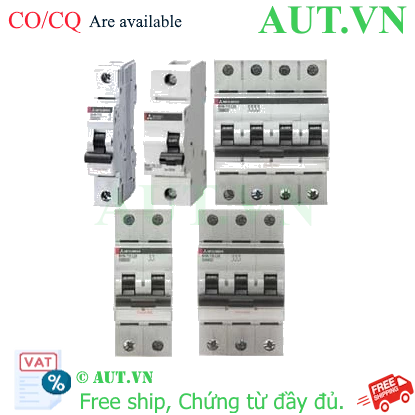 Ảnh của MCB Mitsubishi BHW-T10 1P C20 F
