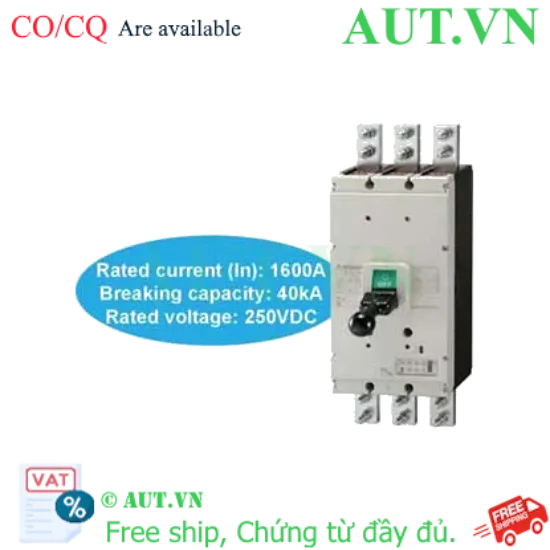 Ảnh của MCCB Mitsubishi NF1250-SDW 2P 1000A 40KA