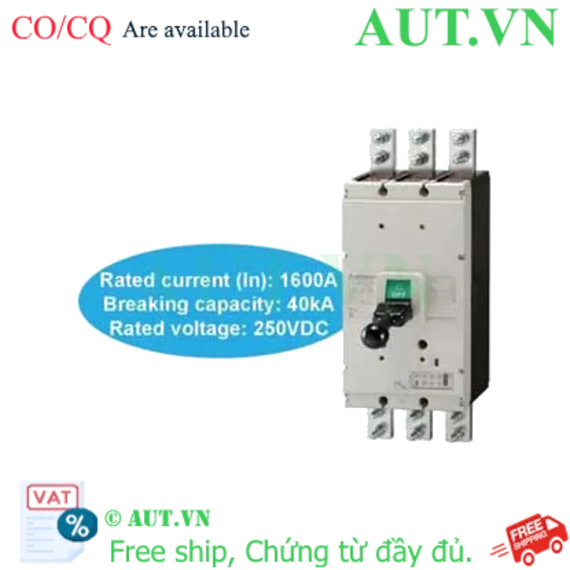 Ảnh của MCCB Mitsubishi NF1250-SDW 2P 1000A 40KA