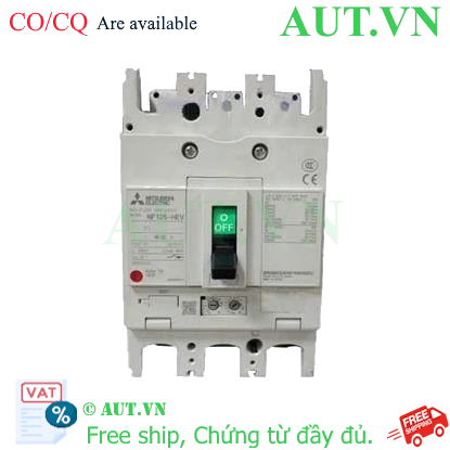 Ảnh của MCCB Mitsubishi NF125-HEV 3P 32-63A 75KA