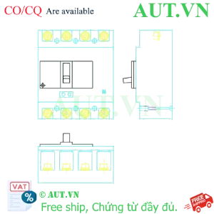 Ảnh của MCCB Mitsubishi NF125-HEV 4P 16-32A 75kA