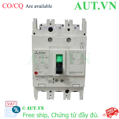 Ảnh của MCCB Mitsubishi NF125-HGV 3P 90-125A 75KA
