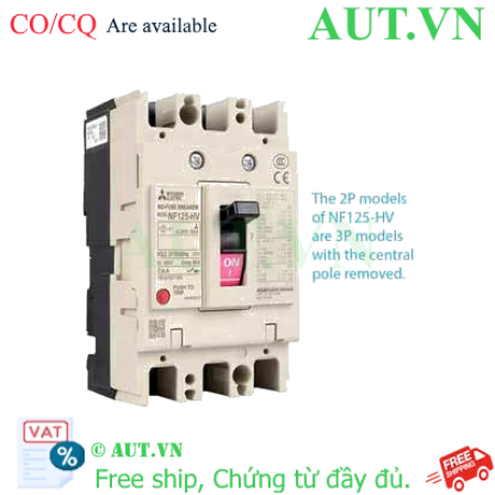 Ảnh của MCCB Mitsubishi NF125-HV 2P 40A 100KA