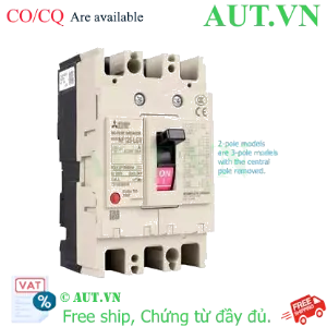 Ảnh của MCCB Mitsubishi NF125-LGV 2P 20-25A 90KA