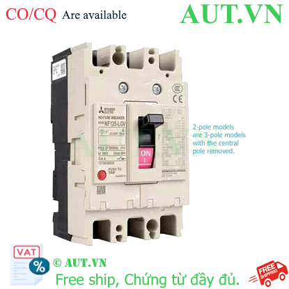 Ảnh của MCCB Mitsubishi NF125-LGV 2P 25-32A 90KA