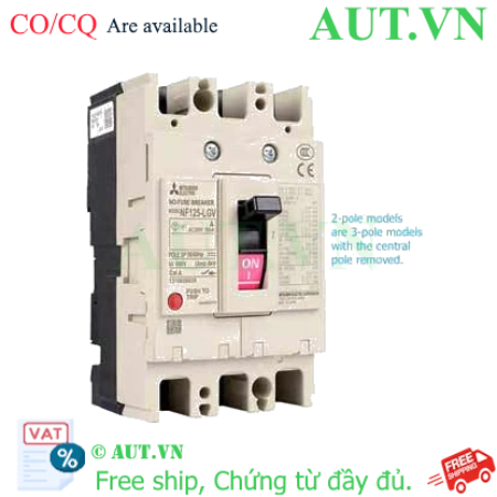 Ảnh của MCCB Mitsubishi NF125-LGV 2P 35-50A 90KA