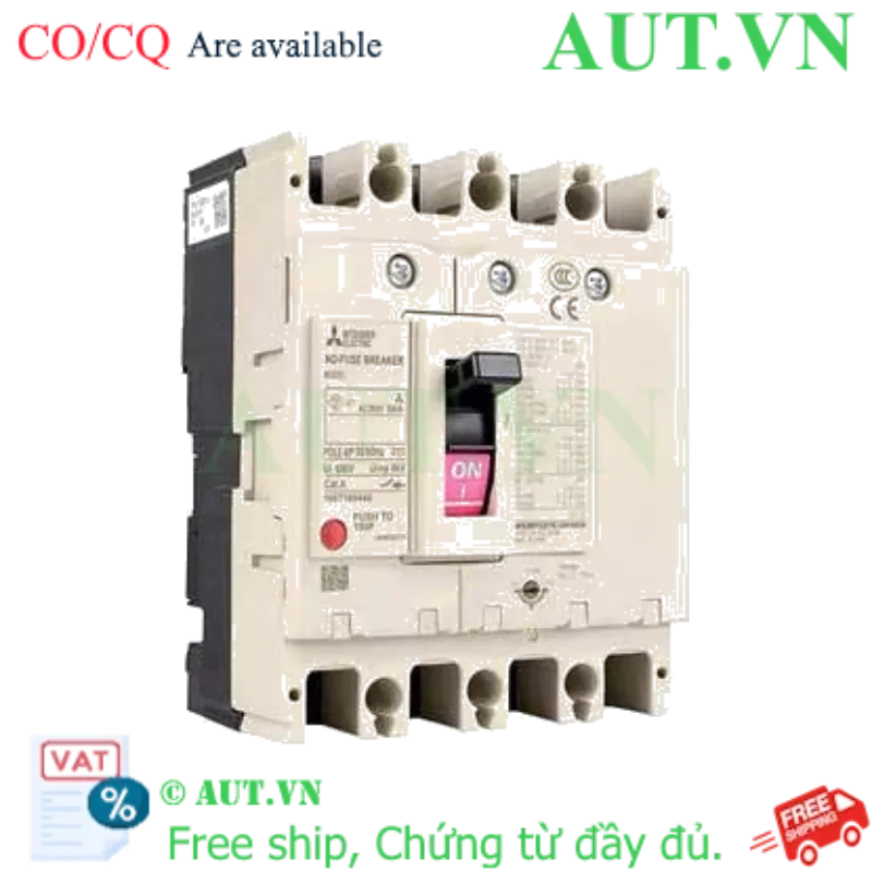 Ảnh của MCCB Mitsubishi NF125-LGV 4P 25-32A 50KA