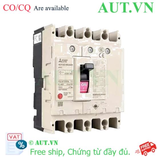 Ảnh của MCCB Mitsubishi NF125-LGV 4P 90-125A 50KA