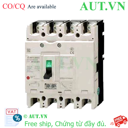 Ảnh của MCCB Mitsubishi NF125-SEV 4P 32-63A 36kA