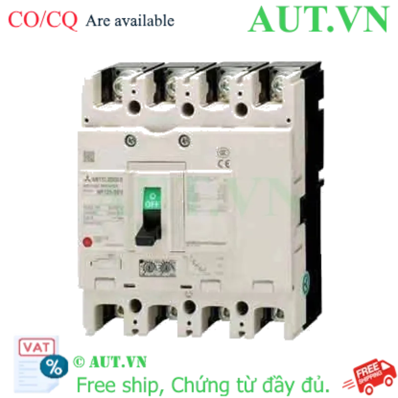 Ảnh của MCCB Mitsubishi NF125-SEV 4P 32-63A 36kA