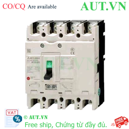 Ảnh của MCCB Mitsubishi NF125-SEV 4P 63-125A 36kA