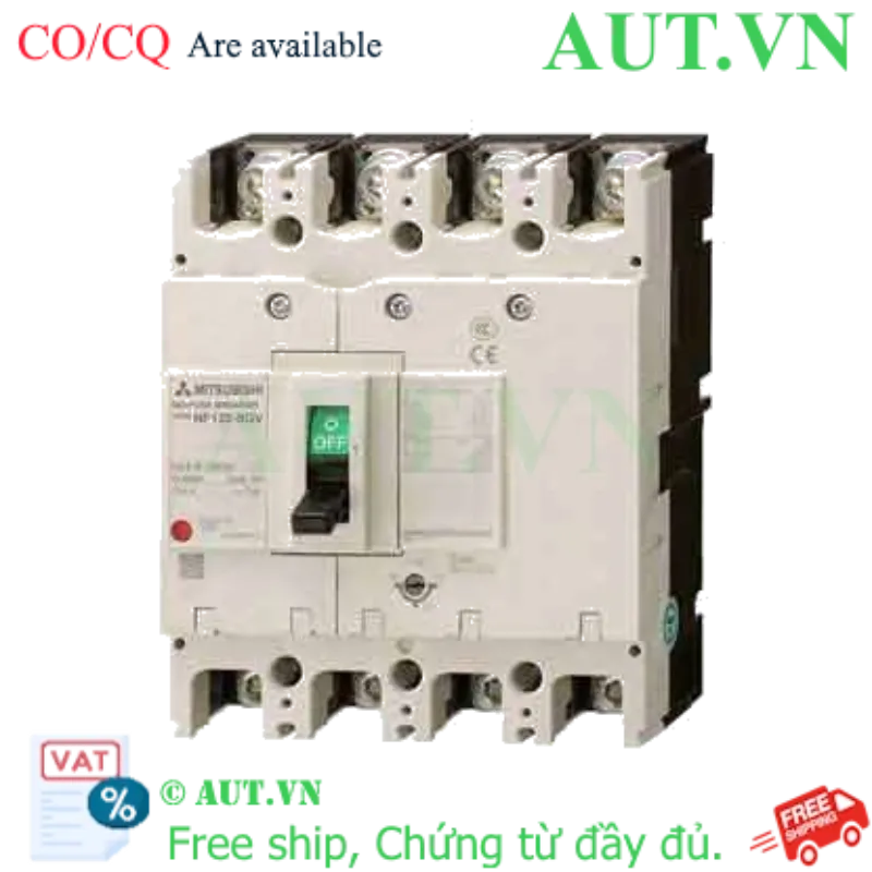 Ảnh của MCCB Mitsubishi NF125-SGV 4P 25-32A 36kA
