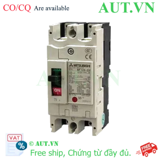 Ảnh của MCCB Mitsubishi NF125-SV 2P 50A 50KA