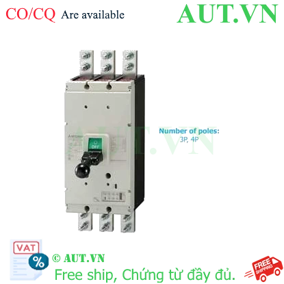 Ảnh của MCCB Mitsubishi NF1600-SEW 4P 1600A 85kA