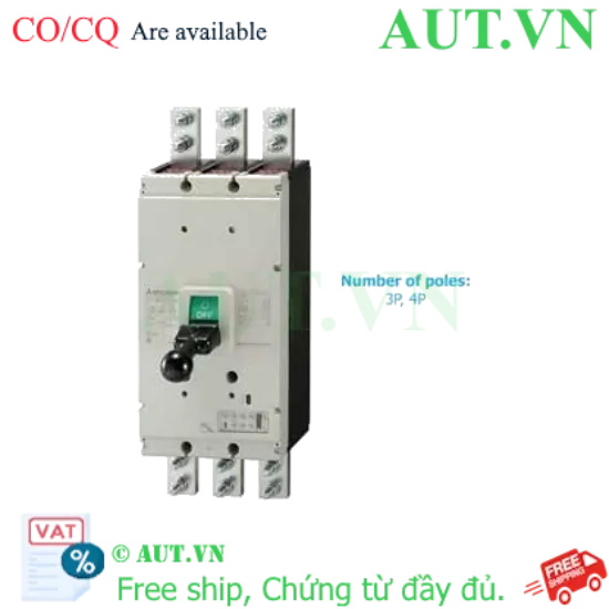 Ảnh của MCCB Mitsubishi NF1600-SEW 4P 1600A 85kA