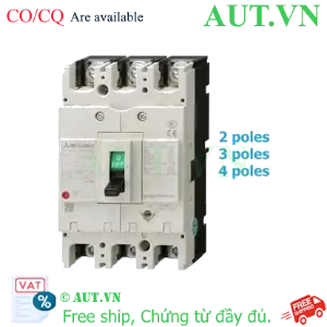 Ảnh của MCCB Mitsubishi NF160-HGV 2P 125-160A 100KA