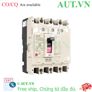 Ảnh của MCCB Mitsubishi NF250-HEV 4P 125-250A 75kA