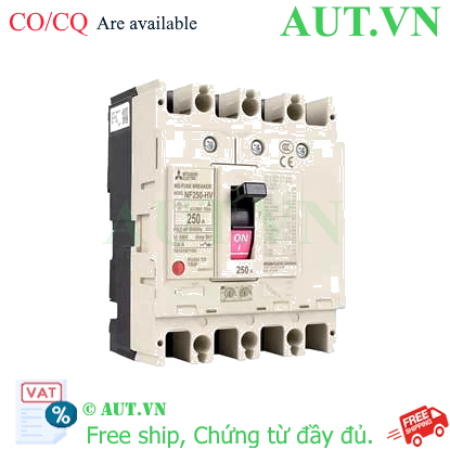 Ảnh của MCCB Mitsubishi NF250-HEV 4P 125-250A 75kA