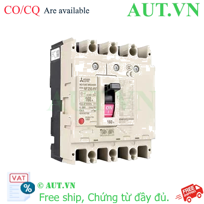 Ảnh của MCCB Mitsubishi NF250-HEV 4P 80-160A 75kA